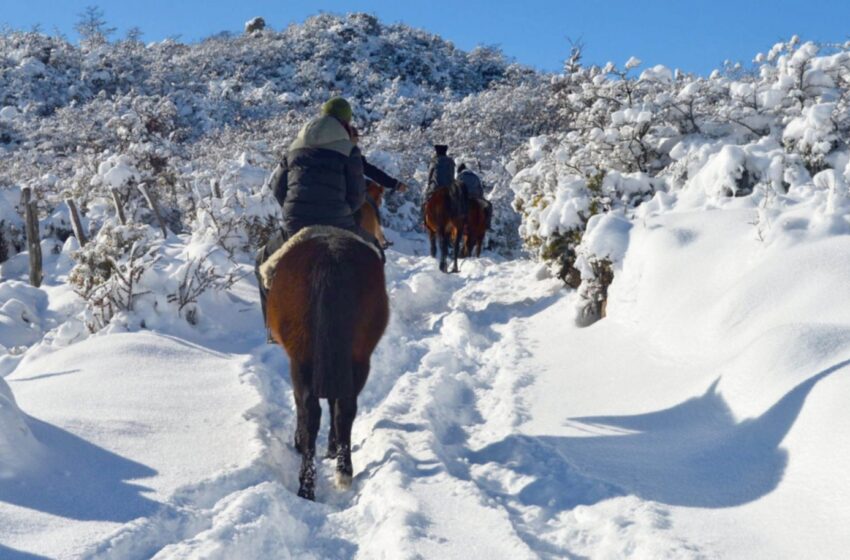  Cabalgatas, trekking, nieve y cultura mapuche en Sierra Colorada