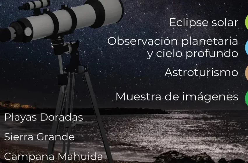  El próximo eclipse alunar lo podés vivir en Río Negro