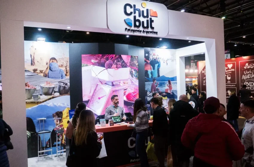  Chubut promociona su oferta turística y gastronómica en una nueva edición de la Feria Caminos y Sabores